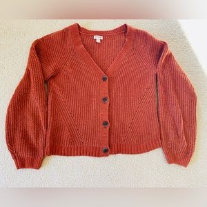EUC- Cat & Jack girls’s sweater brown size 14-16